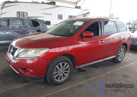 2014 Nissan Pathfinder Platinum/S/Sl/Sv из США, поврежденный, VIN 5N1AR2MNXEC662018